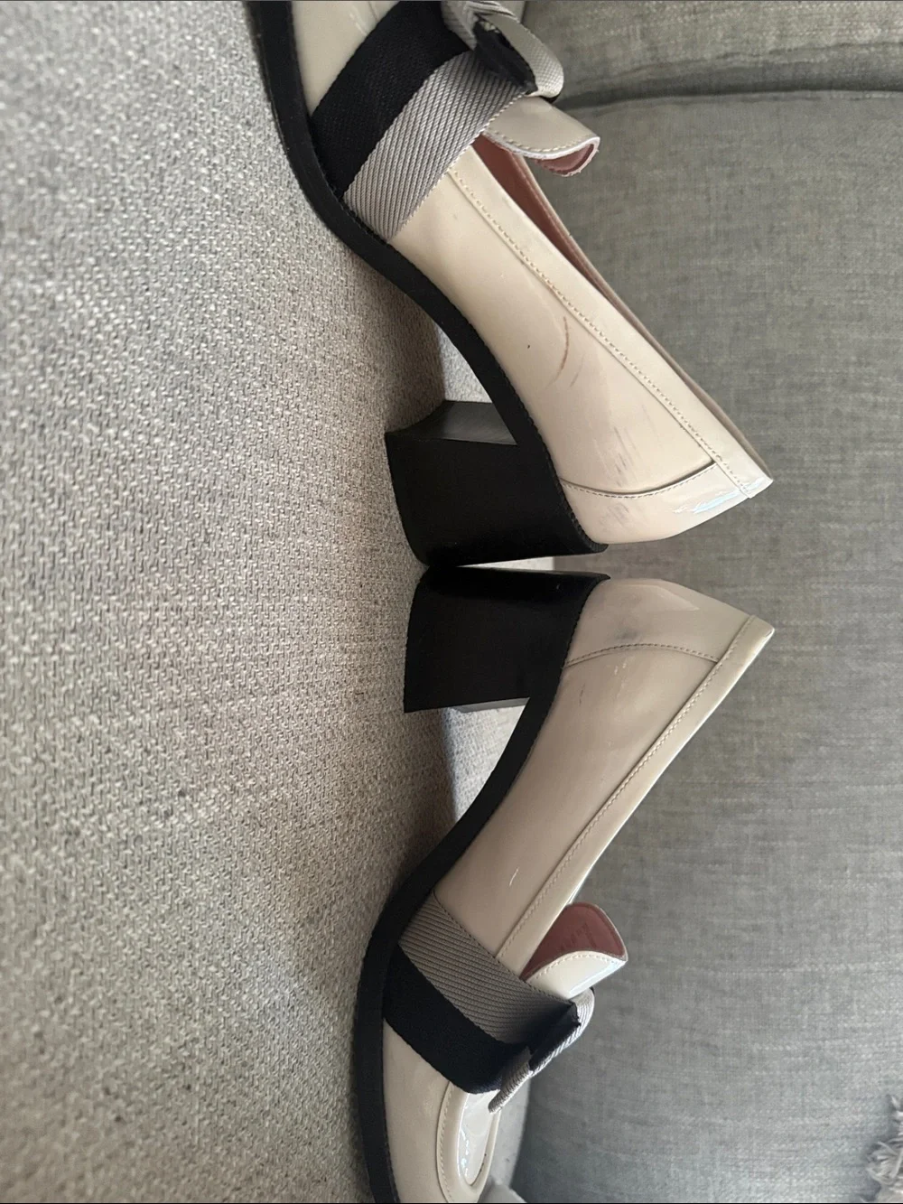 kate spade Leandra Heeled Loafer Bow Block